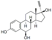 Structure of 1,3,5(10)-ESTRATRIEN-17-ALPHA-ETHYNYL-3,6-ALPHA, 17-BETA-TRIOL