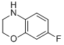 7-Fluoro-3,4-dihydro-2H-benzo[1,4]oxazine结构式