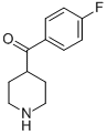 4-(4-氟苯甲酰基)哌啶结构式