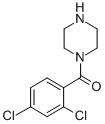 Structure of 1-(2,4-DICHLOROBENZOYL)PIPERAZINE