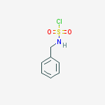 Structure of Sulfamoyl chloride, (phenylmethyl)-