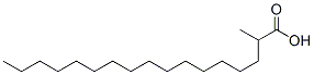 Structure of 2-methylheptadecanoic acid