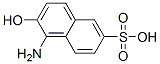 Structure of 1-Amino-2-hydroxynaphthalene-6-sulfonic acid