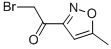 Structure of Ethanone, 2-bromo-1-(5-methyl-3-isoxazolyl)-