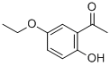 Chemical structure of 5-ETHOXY-2-HYDROXYACETOPHENONE  97
