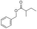 Structure of BENZYL-2-METHYLBUTYRATE