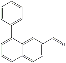 8-Phenylnaphthalene-2-carboxaldehyde结构式