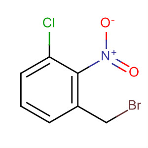 Structure of Benzene, 1-(bromomethyl)-3-chloro-2-nitro-