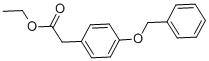 Structure of 4-BENZYLOXYPHENYLACETIC ACID ETHYL ESTER