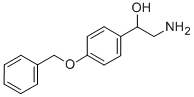 2-AMINO-1-(4'-BENZYLOXYPHENYL)ETHANOL结构式