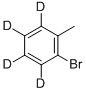2-BROMOTOLUENE-3,4,5,6-D4结构式