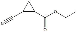 Structure of Ethyl 2-cyanocyclopropane-1-carboxylate