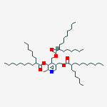 Structure of [5-(2-hexyldecanoyloxy)-4-(2-hexyldecanoyloxymethyl)-6-methylpyridin-3-yl]methyl 2-hexyldecanoate