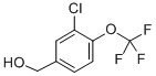 Structure of 3-CHLORO-4-(TRIFLUOROMETHOXY)BENZYL ALCOHOL