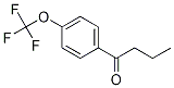 1-[4-(Trifluoromethoxy)phenyl]butan-1-one结构式