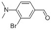 Structure of 3-bromo-4-dimethylamino-benzaldehyde