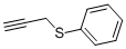 Structure of PHENYL PROPARGYL SULFIDE
