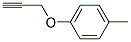 Structure of 1-methyl-4-prop-2-ynoxy-benzene