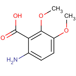 Structure of Benzoic acid, 6-amino-2,3-dimethoxy-