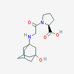 Structure of VILDAGLIPTIN