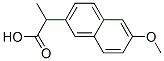 Structure of 2-(6-METHOXY-NAPHTHALEN-2-YL)-PROPIONIC ACID