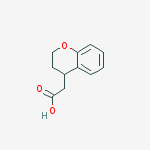 Structure of 2-(3,4-dihydro-2H-chromen-4-yl)acetic acid