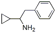 Structure of Benzeneethanamine,  -alpha--cyclopropyl-