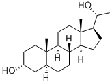 Structure of 5-ALPHA-PREGNAN-3-ALPHA, 20-BETA-DIOL