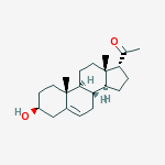 Structure of (17α)-3β-Hydroxypregn-5-en-20-one