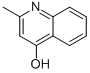 4-羟基-2-甲基喹啉结构式