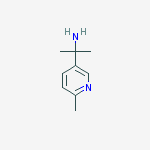 Structure of 3-PYRIDINEMETHANAMINE,A,A,6-TRIMETHYL-