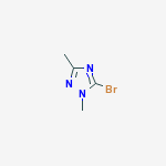 Structure of 5-BROMO-1,3-DIMETHYL-1H-1,2,4-TRIAZOLE