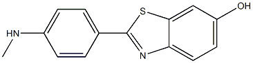 Structure of 2-[4-(Methylamino)phenyl]-6-hydroxybenzothiazole