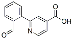 2-(2-Formylphenyl)-isonicotinic acid结构式