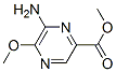 PYRAZINECARBOXYLIC ACID 6-AMINO-5-METHOXY-,METHYL ESTER结构式