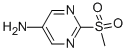 Structure of 2-(METHYLSULFONYL)PYRIMIDIN-5-AMINE