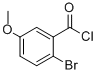 Structure of 2-BROMO-5-METHOXYBENZOYL CHLORIDE