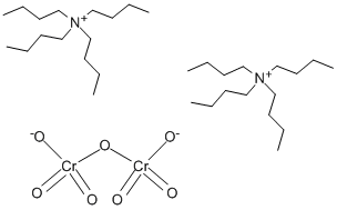 Structure of Bis(tetrabutylammonium) dichromate
