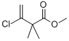 Structure of 3-CHLORO-2,2-DIMETHYL-BUT-3-ENOIC ACID METHYL ESTER