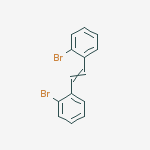 Benzene, 1,1'-(1E)-1,2-ethenediylbis[2-bromo-结构式