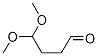 Structure of Butanal, 4,4-dimethoxy-
