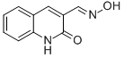 Structure of 2-OXO-1,2-DIHYDROQUINOLINE-3-CARBALDEHYDE OXIME