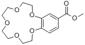 Structure of 2,3-(4-METHOXYCARBONYLBENZO)-1,4,7,10,13-PENTAOXACYCLOPENTADEC-2-ENE