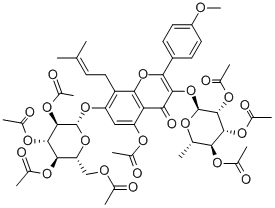 Structure of Icariin
