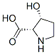 顺式-3-羟基-L-脯氨酸结构式