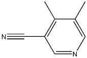 Structure of 3-Pyridinecarbonitrile, 4,5-dimethyl-
