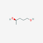 Structure of 1,4-Pentanediol, (R)-