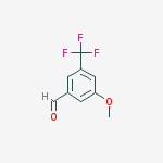 Structure of 3-METHOXY-5-(TRIFLUOROMETHYL)BENZALDEHYDE