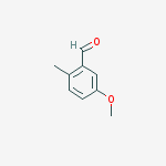 Structure of Benzaldehyde, 5-methoxy-2-methyl-