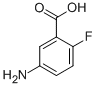 5-氨基-2-氟苯甲酸结构式